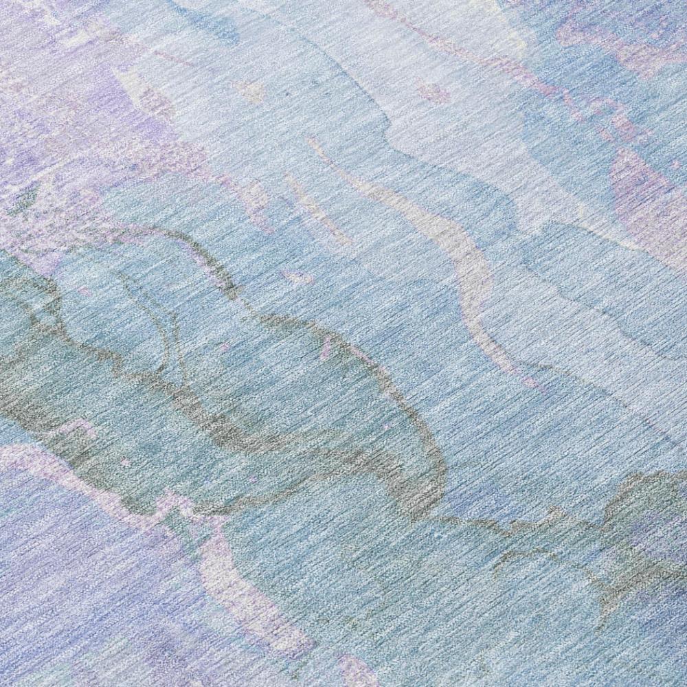 Addison Rugs Naelain Purple Washable Indoor-Outdoor Rug