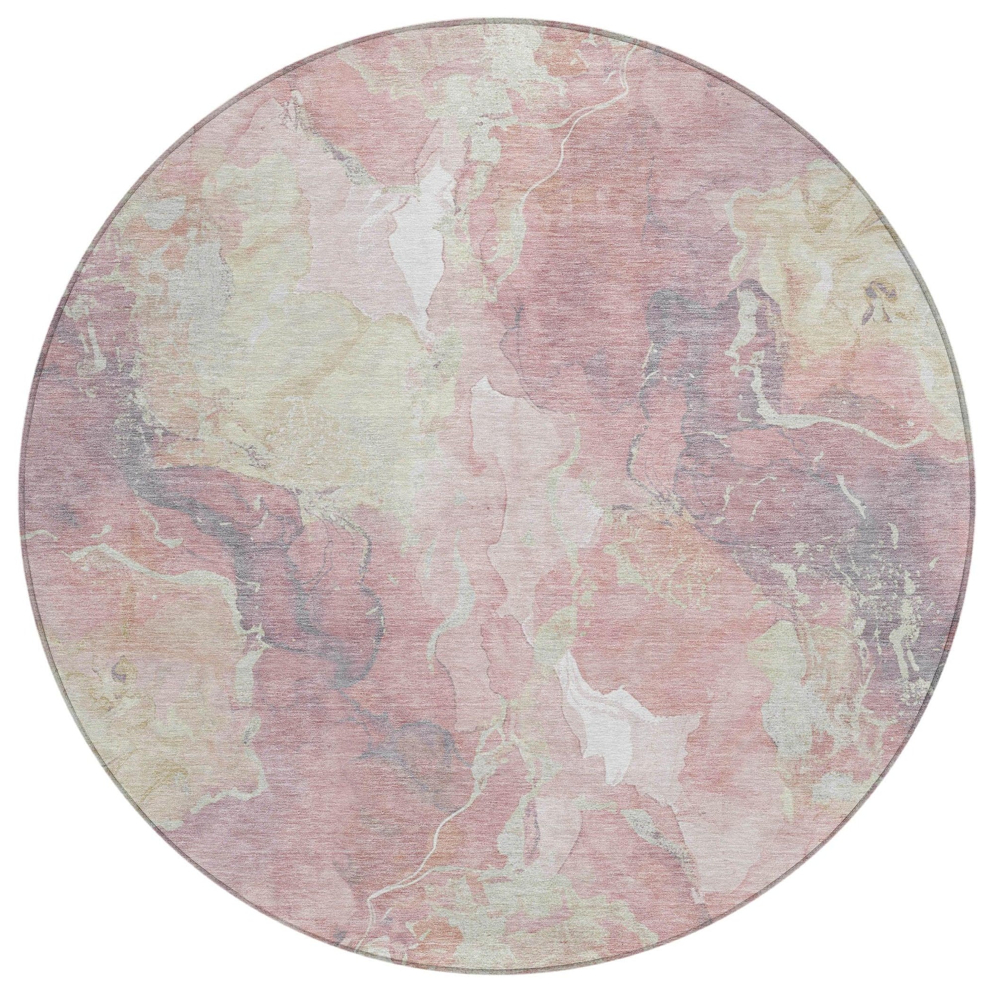 Addison Rugs Naelain Pink Washable Indoor-Outdoor Rug