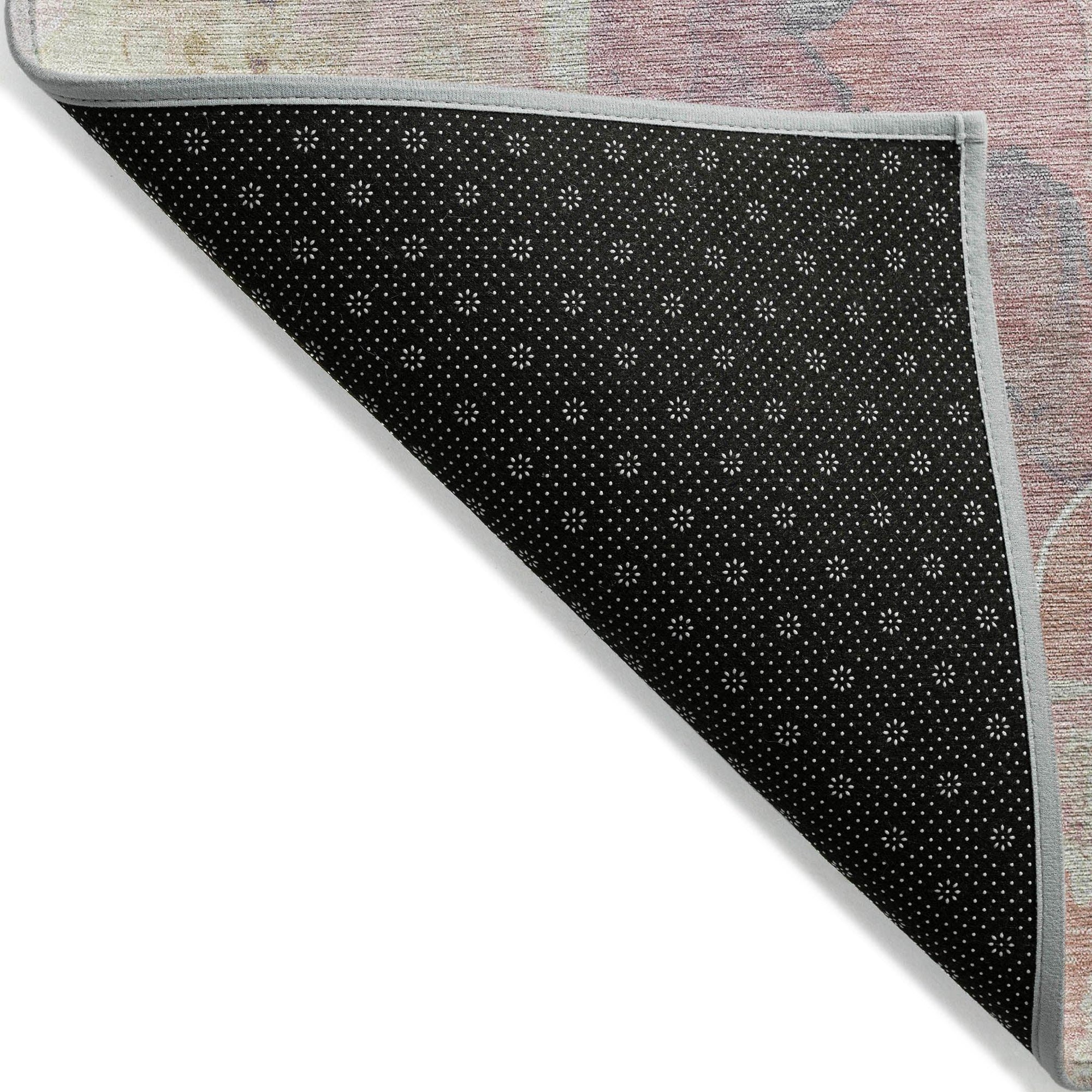 Addison Rugs Naelain Pink Washable Indoor-Outdoor Rug