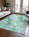 Addison Rugs Naelain Blue Washable Indoor-Outdoor Rug