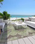 Addison Rugs Naelara Green Washable Indoor-Outdoor Rug