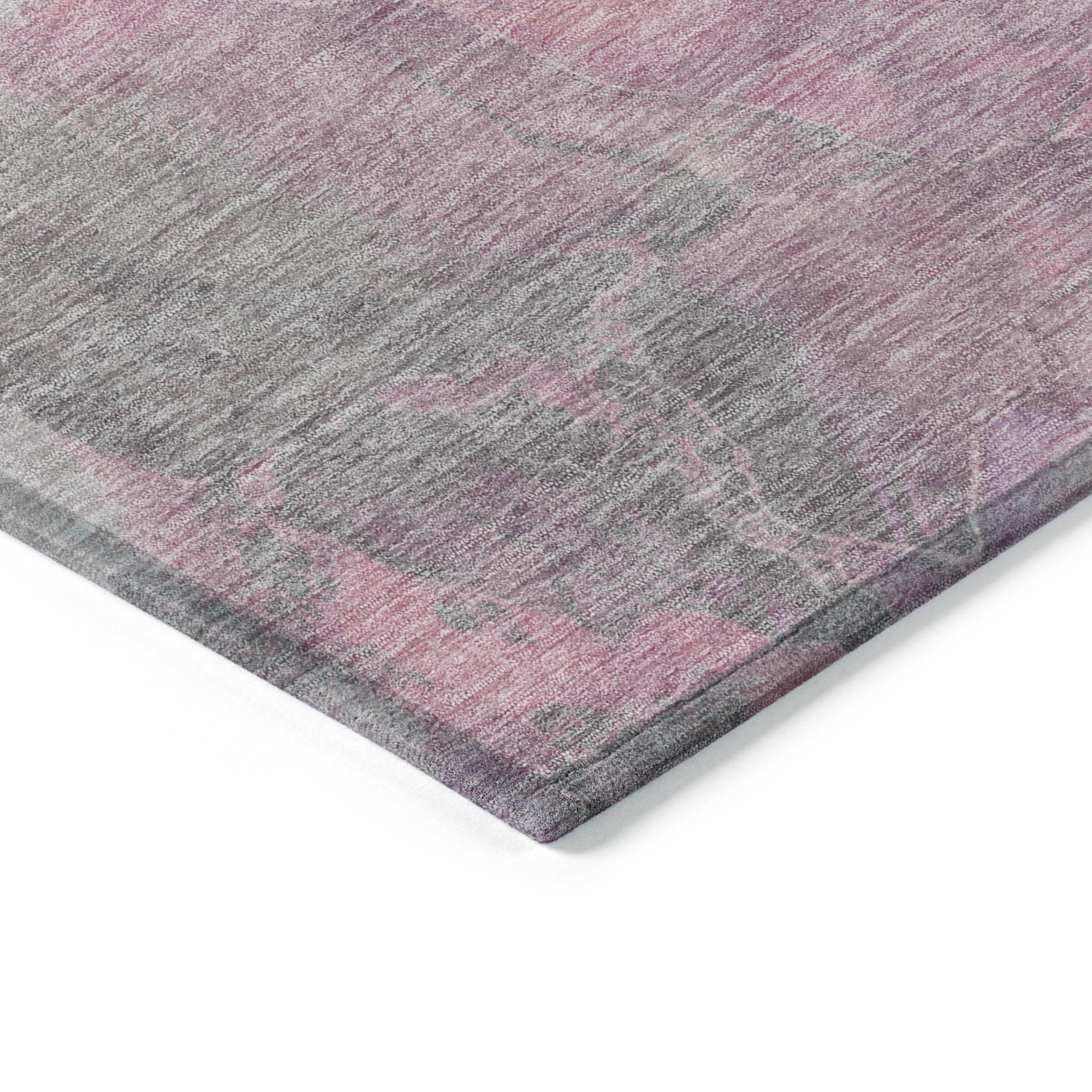 Addison Rugs Naelien Pink Washable Indoor-Outdoor Rug
