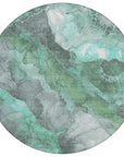 Addison Rugs Naelien Teal Washable Indoor-Outdoor Rug