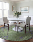 Addison Rugs Naelion Green Washable Indoor-Outdoor Rug