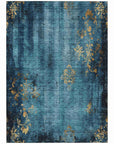 Addison Rugs Naelion Blue Washable Indoor-Outdoor Rug