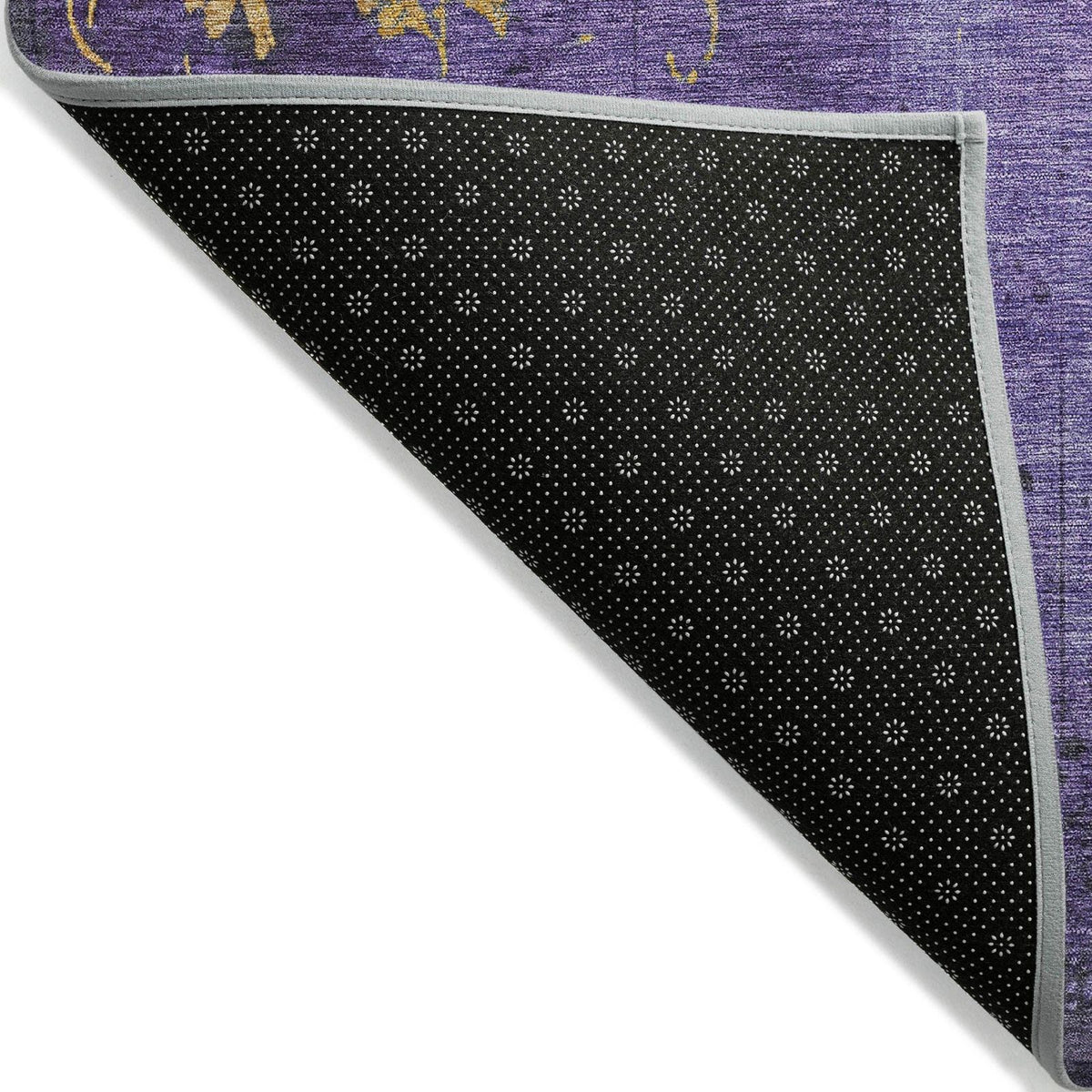 Addison Rugs Naelion Purple Washable Indoor-Outdoor Rug