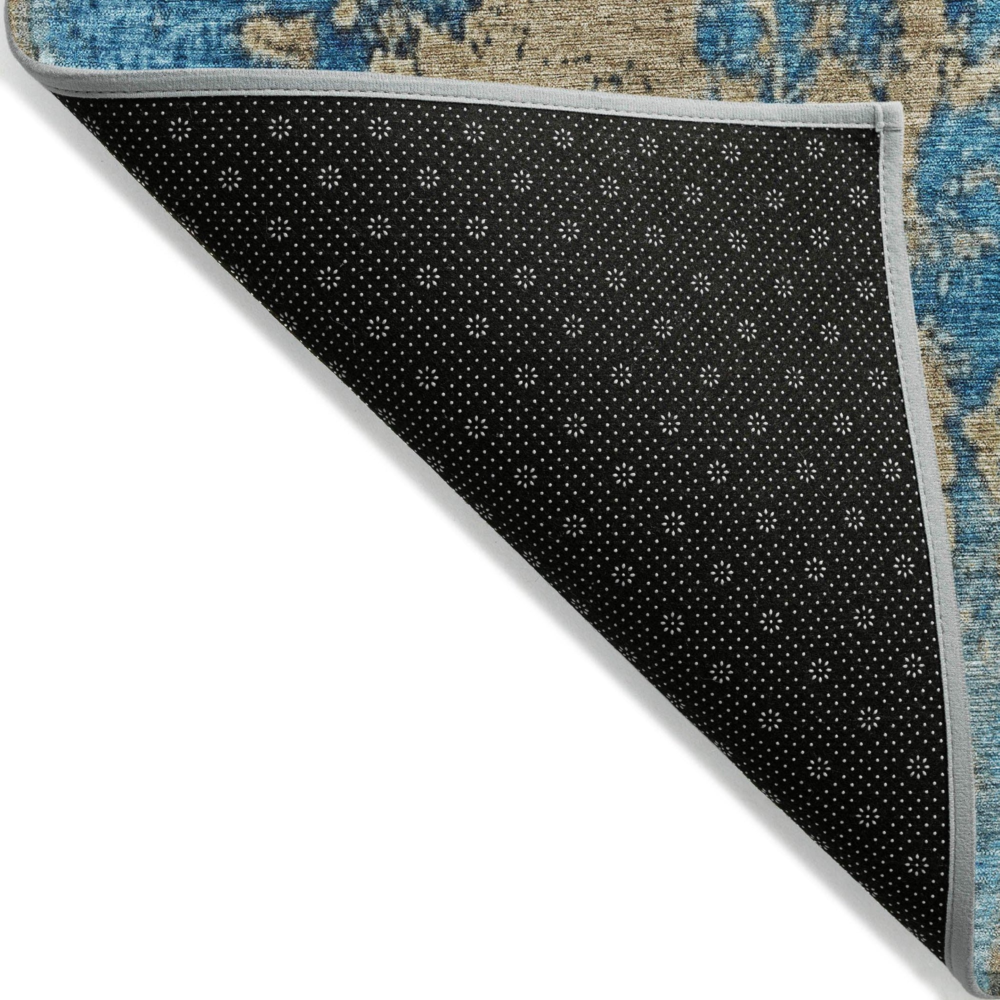 Addison Rugs Naelira Blue Washable Indoor-Outdoor Rug