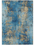 Addison Rugs Naelira Blue Washable Indoor-Outdoor Rug