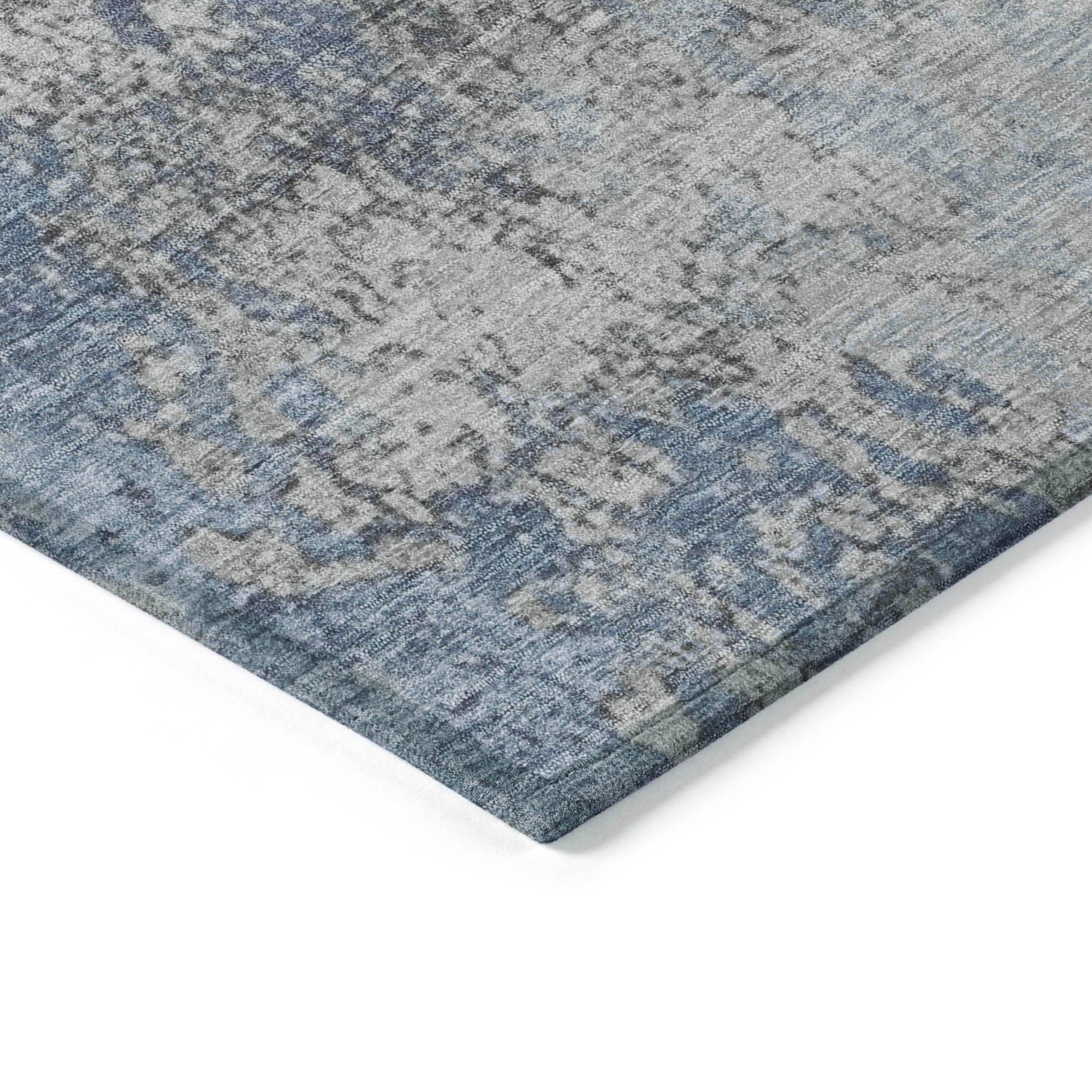 Addison Rugs Naelira Denim Washable Indoor-Outdoor Rug