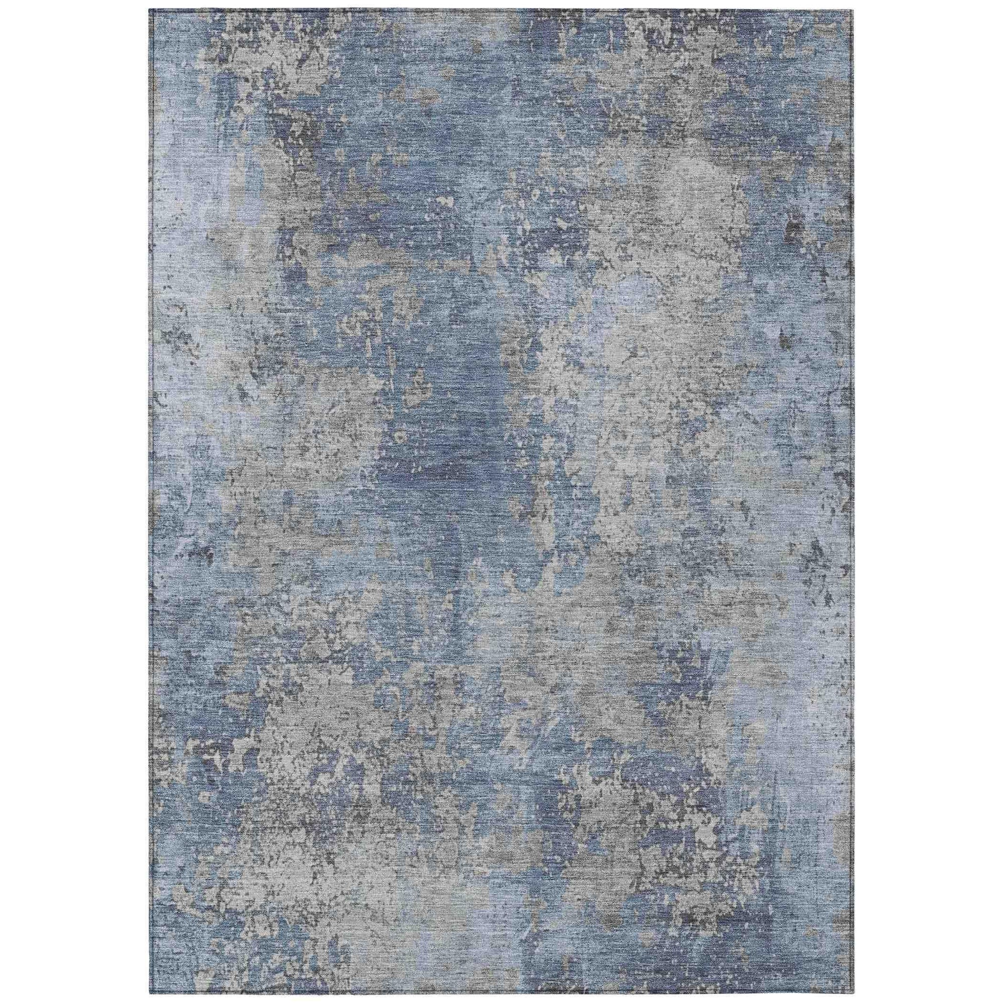 Addison Rugs Naelira Denim Washable Indoor-Outdoor Rug