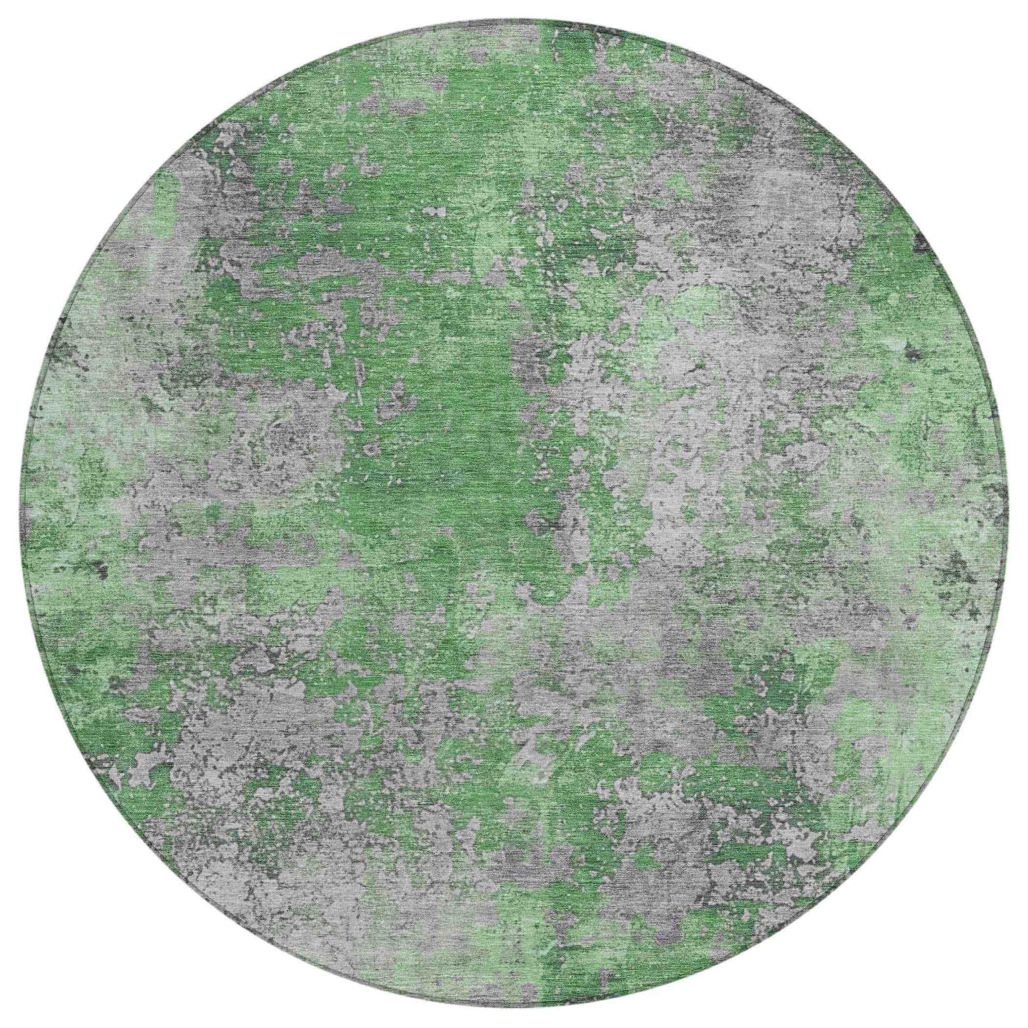 Addison Rugs Naelira Green Washable Indoor-Outdoor Rug