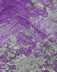 Addison Rugs Naelira Purple Washable Indoor-Outdoor Rug