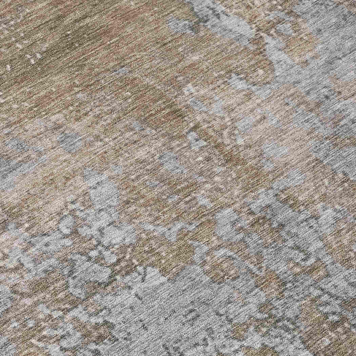 Addison Rugs Naelira Brown Washable Indoor-Outdoor Rug