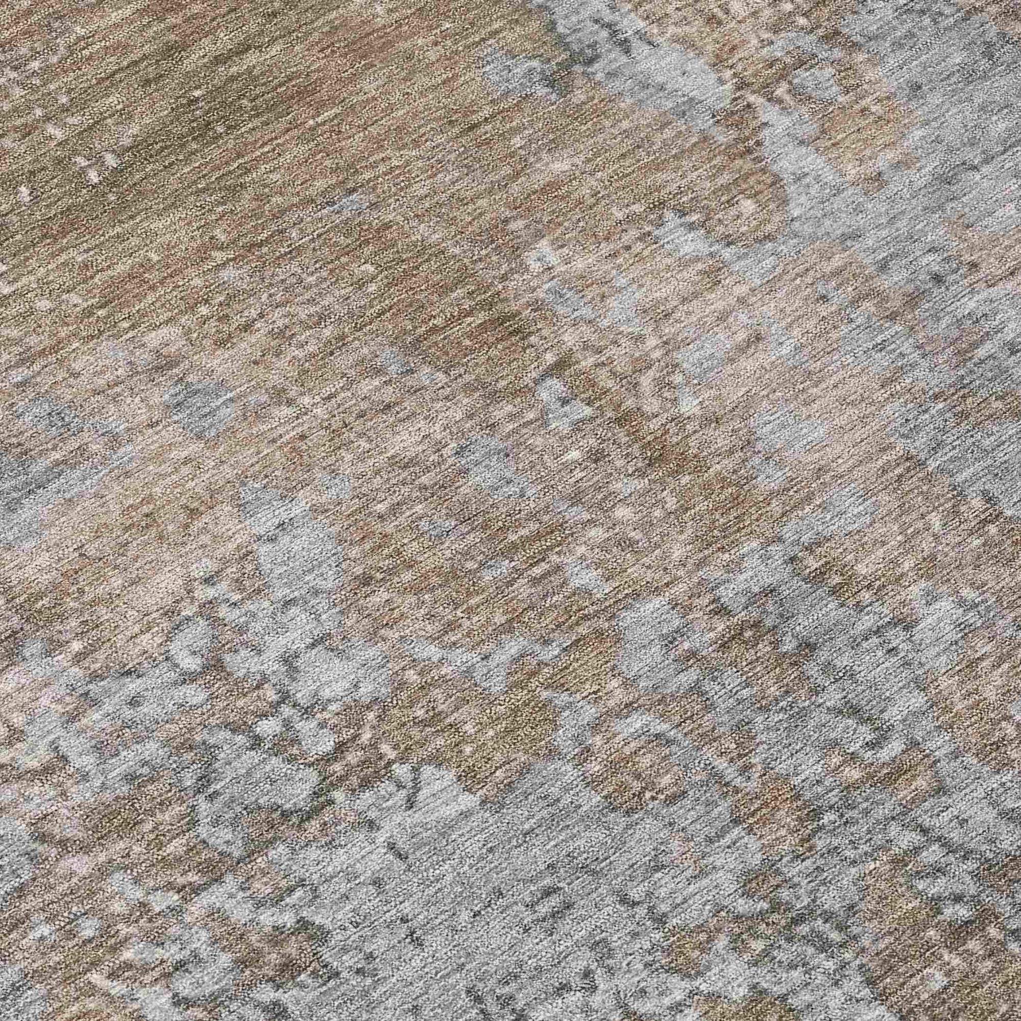 Addison Rugs Naelira Brown Washable Indoor-Outdoor Rug