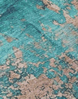 Addison Rugs Naelira Teal Washable Indoor-Outdoor Rug