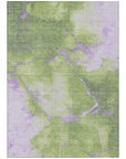 Addison Rugs Naelius Green Washable Indoor-Outdoor Rug