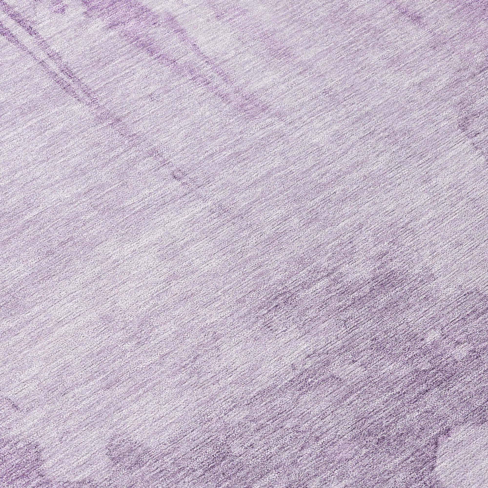 Addison Rugs Naelon Purple Washable Indoor-Outdoor Rug