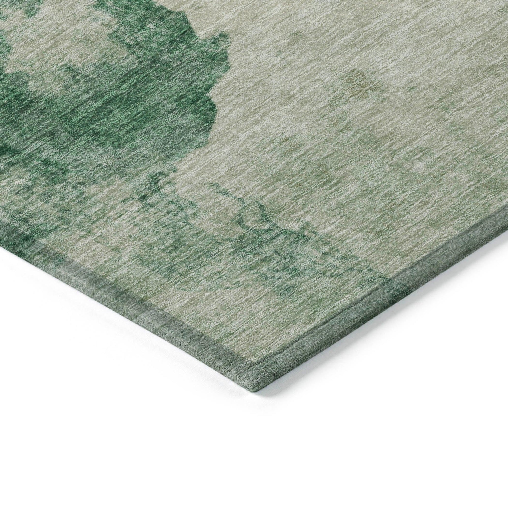 Addison Rugs Naelora Green Washable Indoor-Outdoor Rug