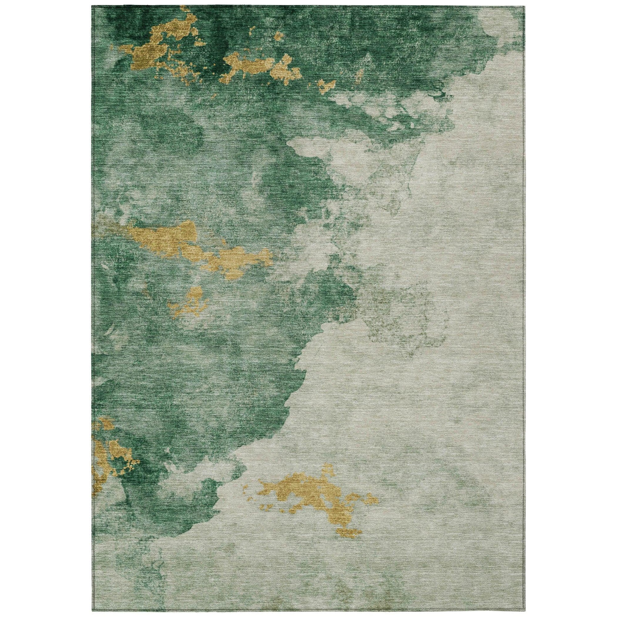 Addison Rugs Naelora Green Washable Indoor-Outdoor Rug