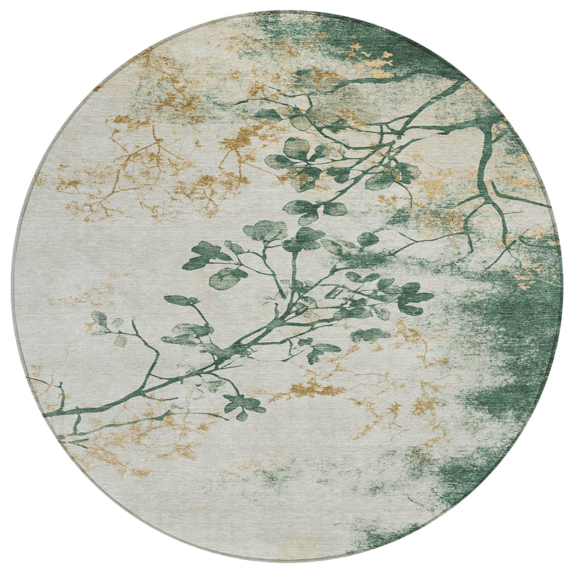 Addison Rugs Oeliel Green Washable Indoor-Outdoor Rug