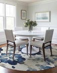 Addison Rugs Oelira Blue Washable Indoor-Outdoor Rug