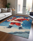 Addison Rugs Paelanor Blue Washable Indoor-Outdoor Rug