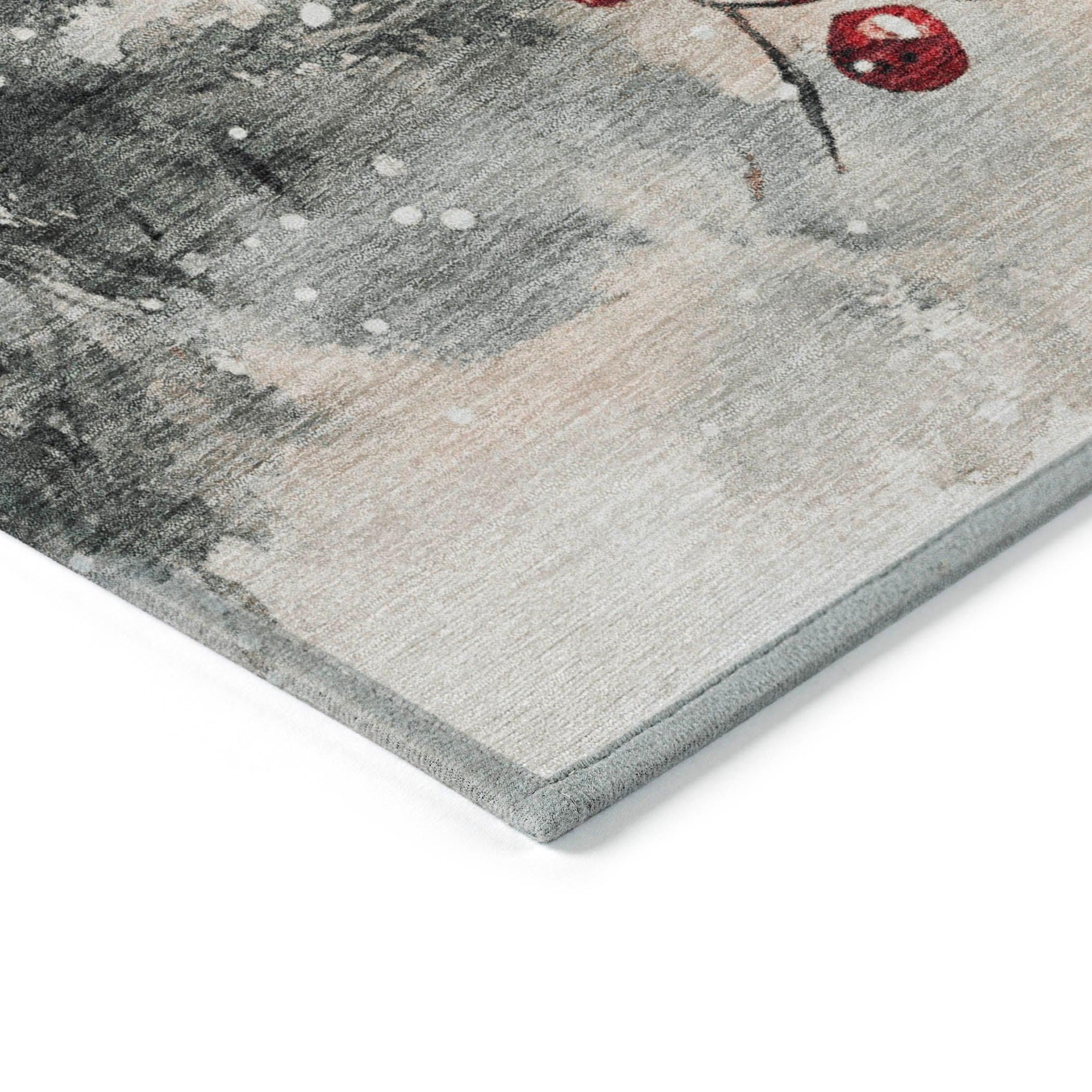 Paelara Ivory Washable Indoor-Outdoor Rug