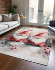 Paelara Ivory Washable Indoor-Outdoor Rug