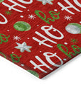 Addison Rugs Paelien Red Washable Indoor-Outdoor Rug