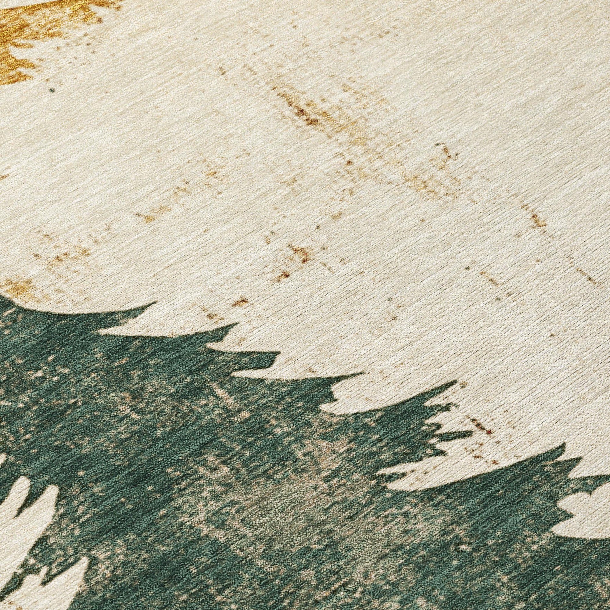Addison Rugs Paelion Ivory Washable Indoor-Outdoor Rug