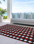Addison Rugs Paelira Black Washable Indoor-Outdoor Rug