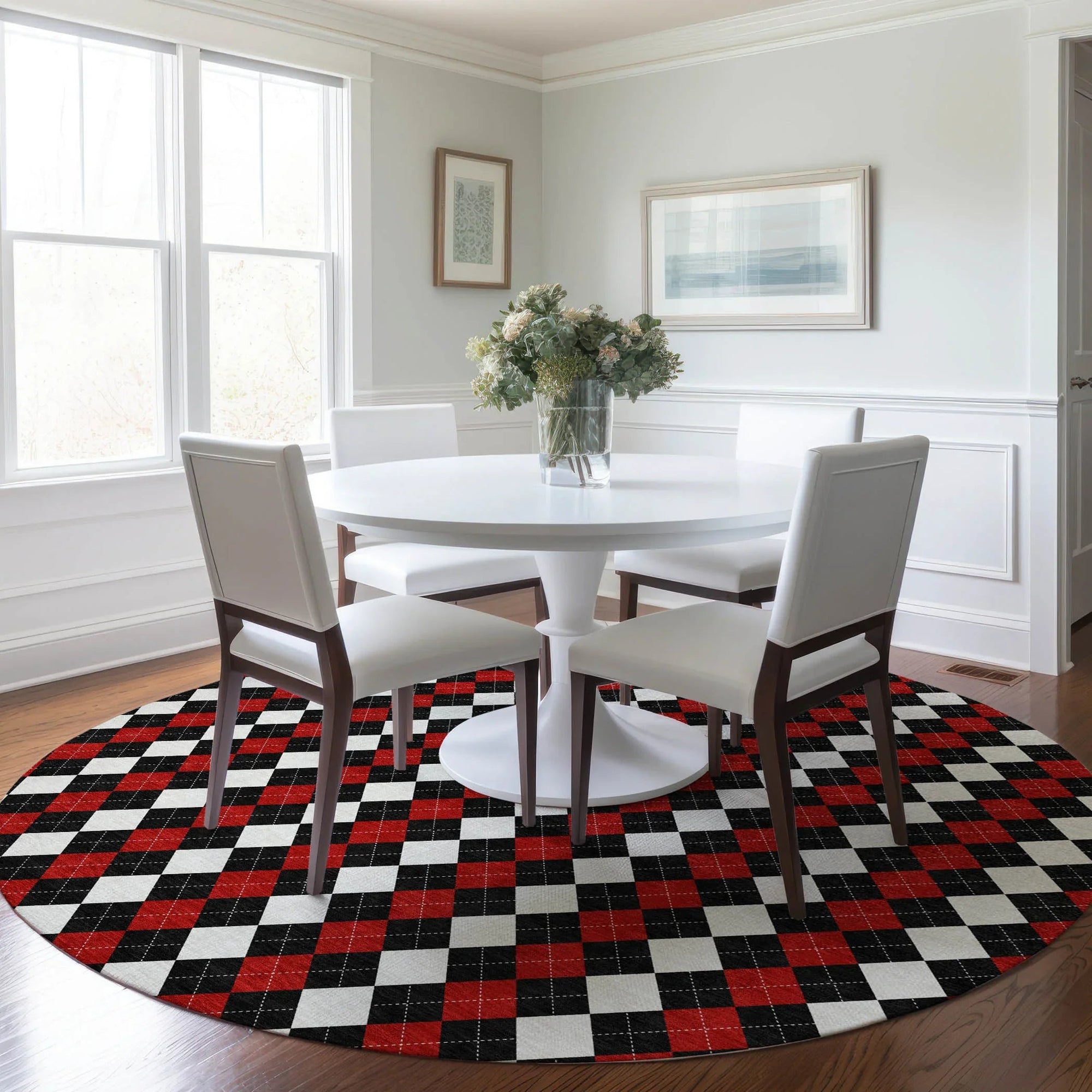 Addison Rugs Paelira Black Washable Indoor-Outdoor Rug