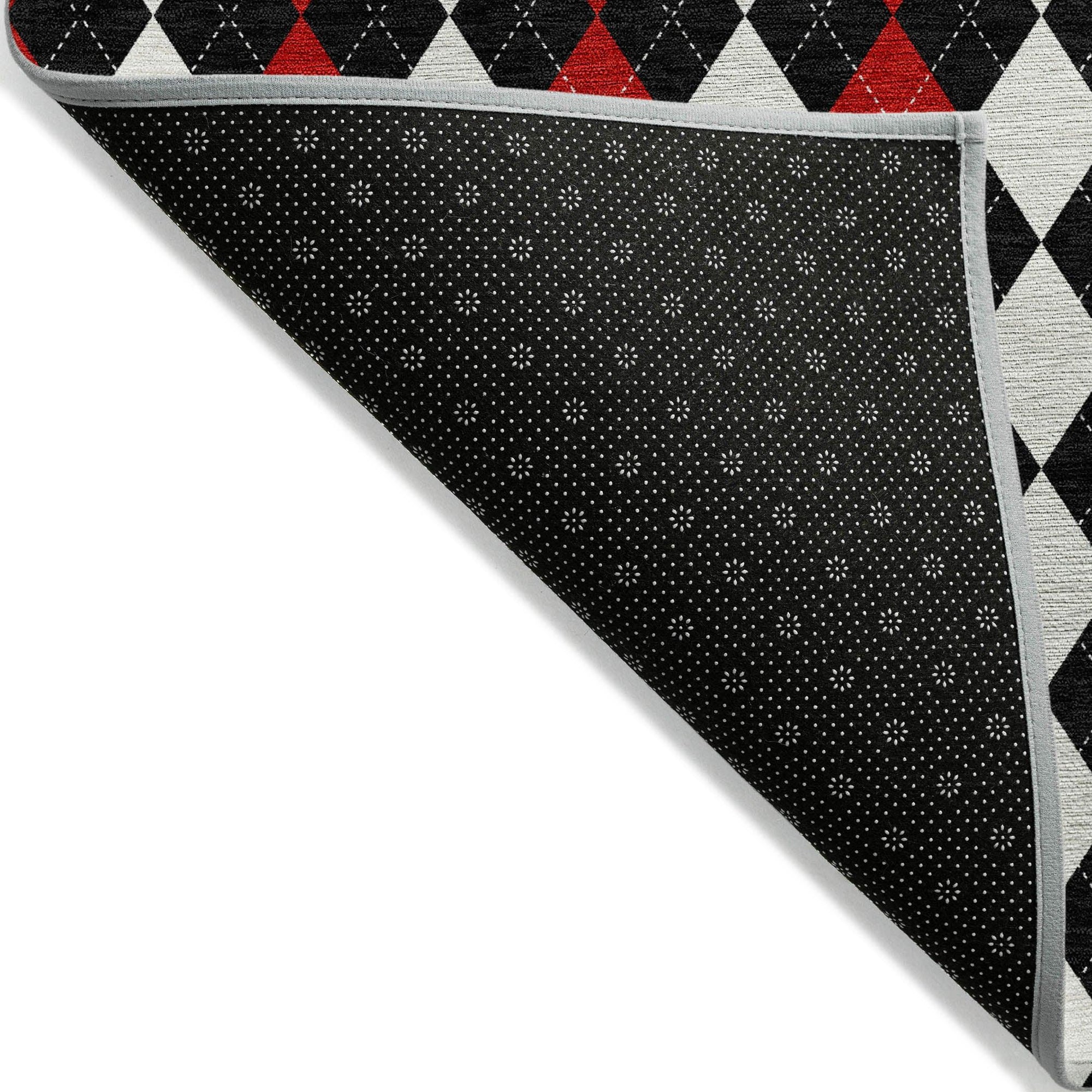 Addison Rugs Paelira Black Washable Indoor-Outdoor Rug