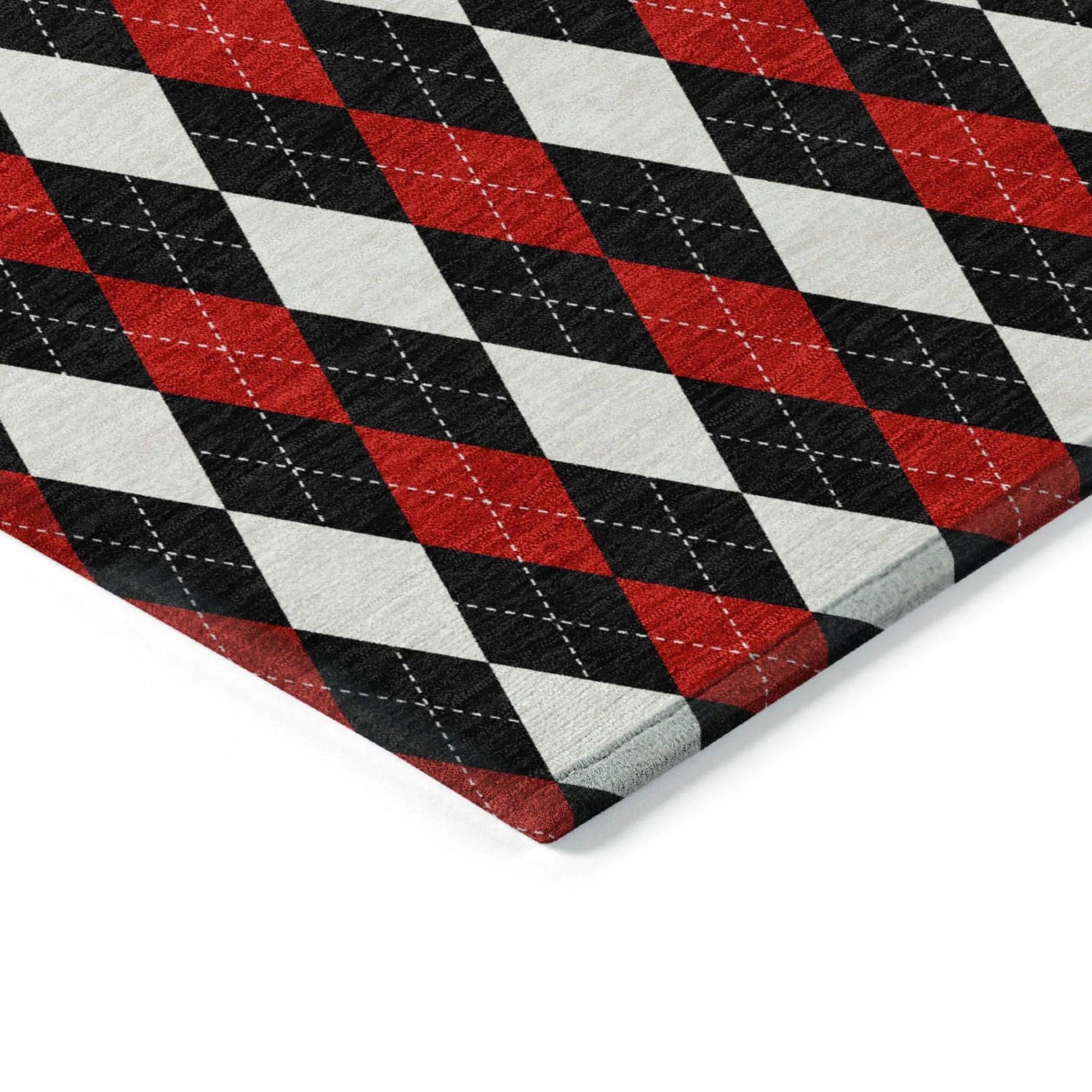 Addison Rugs Paelira Black Washable Indoor-Outdoor Rug