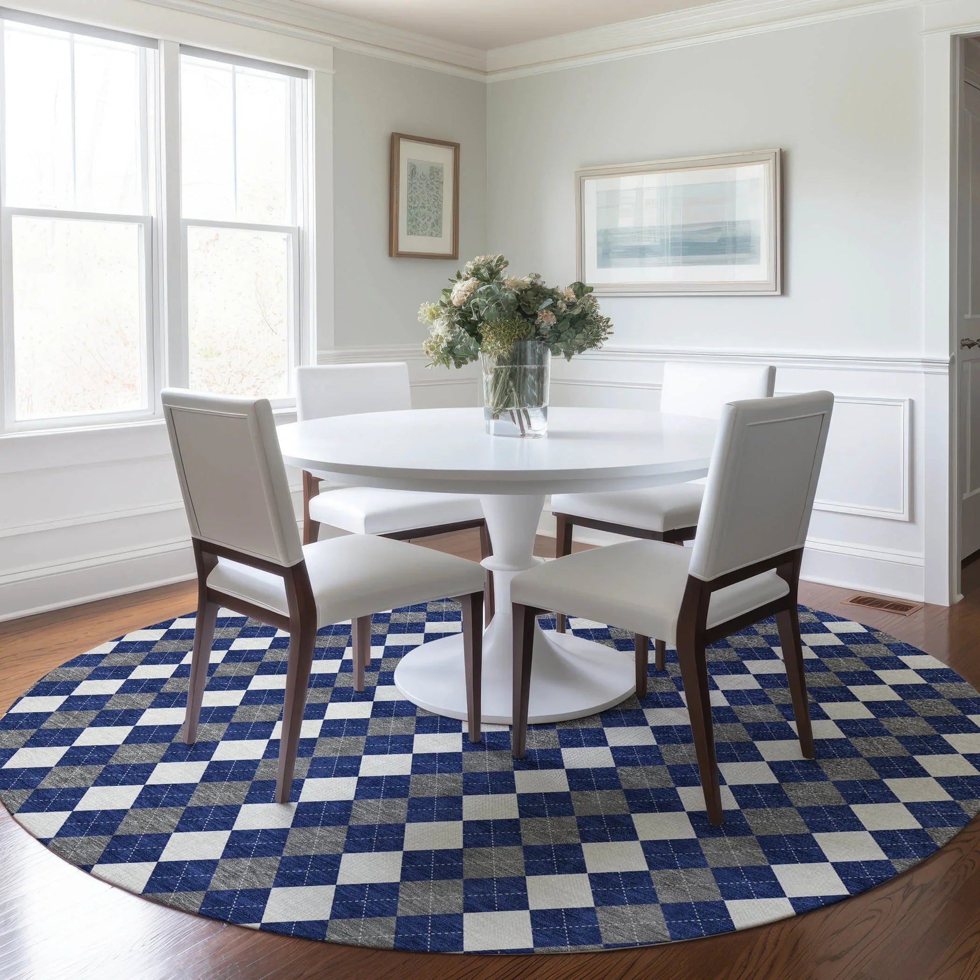 Addison Rugs Paelira Blue Washable Indoor-Outdoor Rug