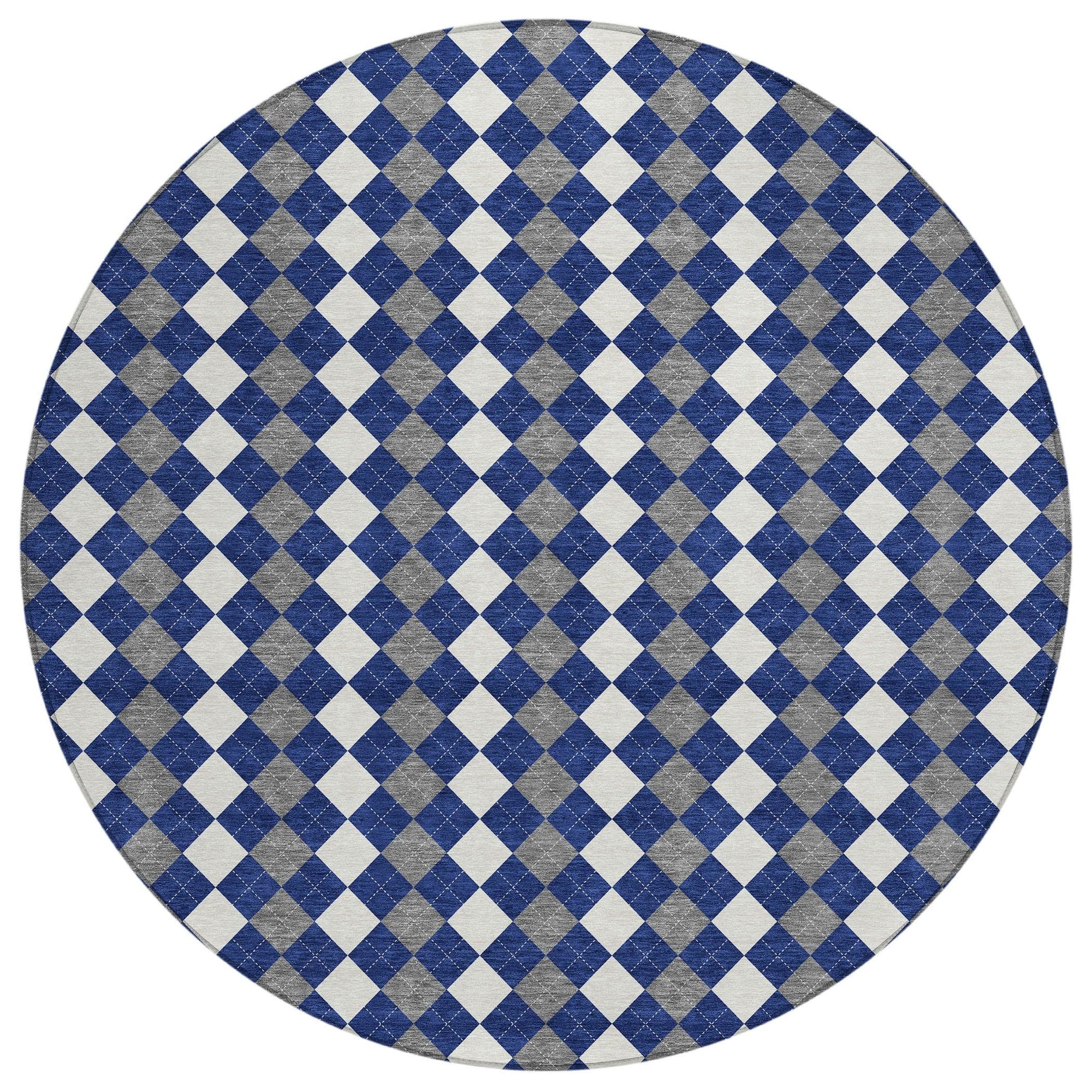 Addison Rugs Paelira Blue Washable Indoor-Outdoor Rug