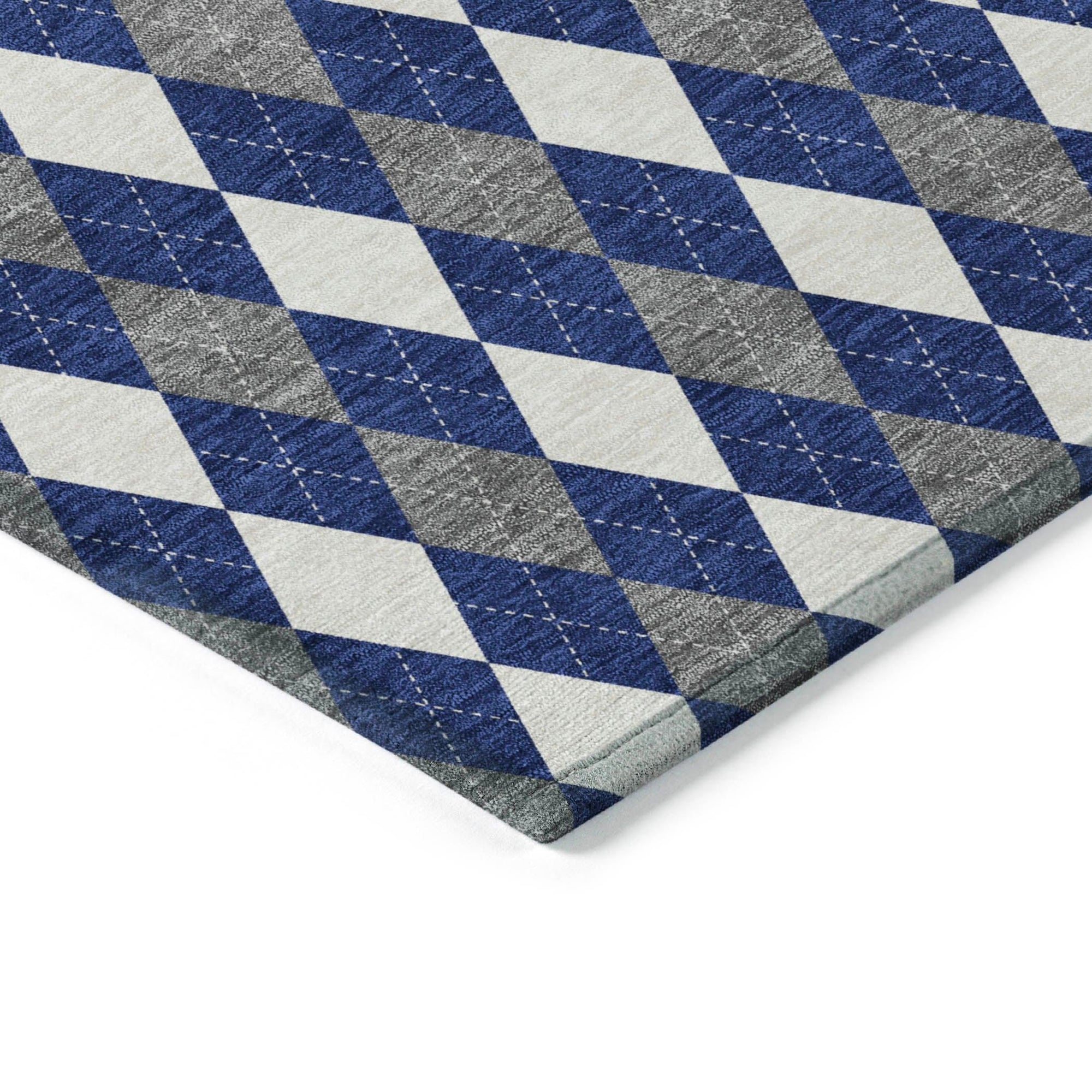 Addison Rugs Paelira Blue Washable Indoor-Outdoor Rug