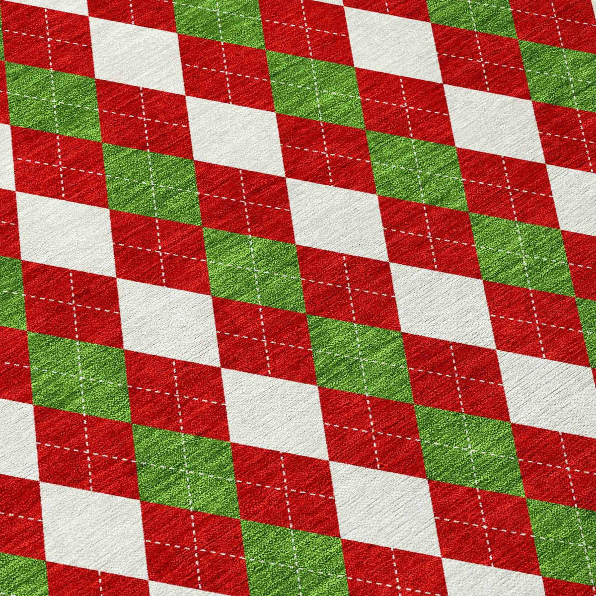 Addison Rugs Paelira Red Washable Indoor-Outdoor Rug