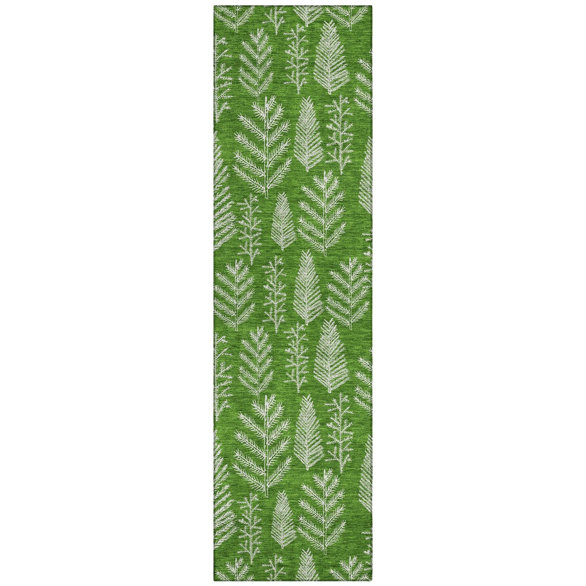 Addison Rugs Paelius Green Washable Indoor-Outdoor Rug