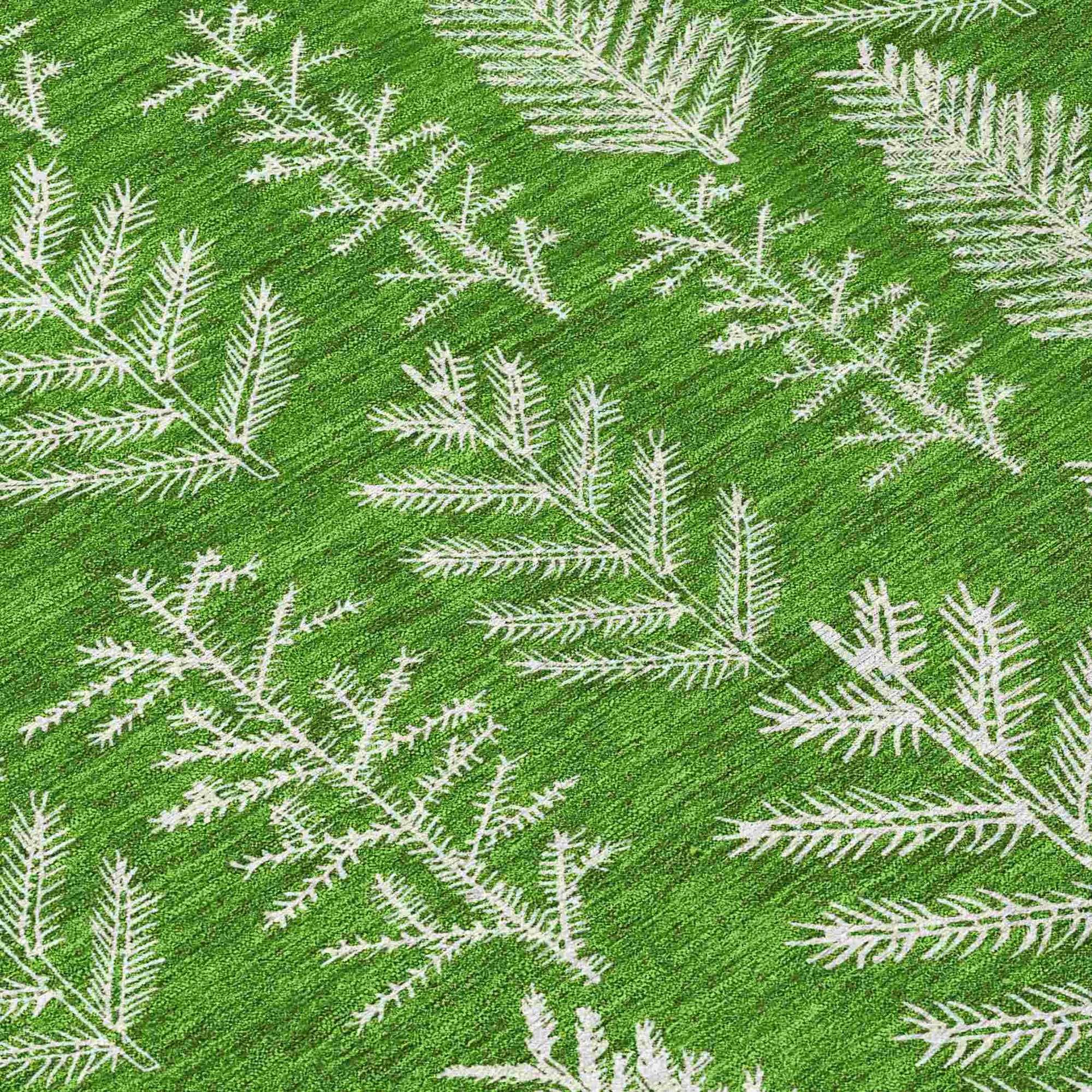 Addison Rugs Paelius Green Washable Indoor-Outdoor Rug