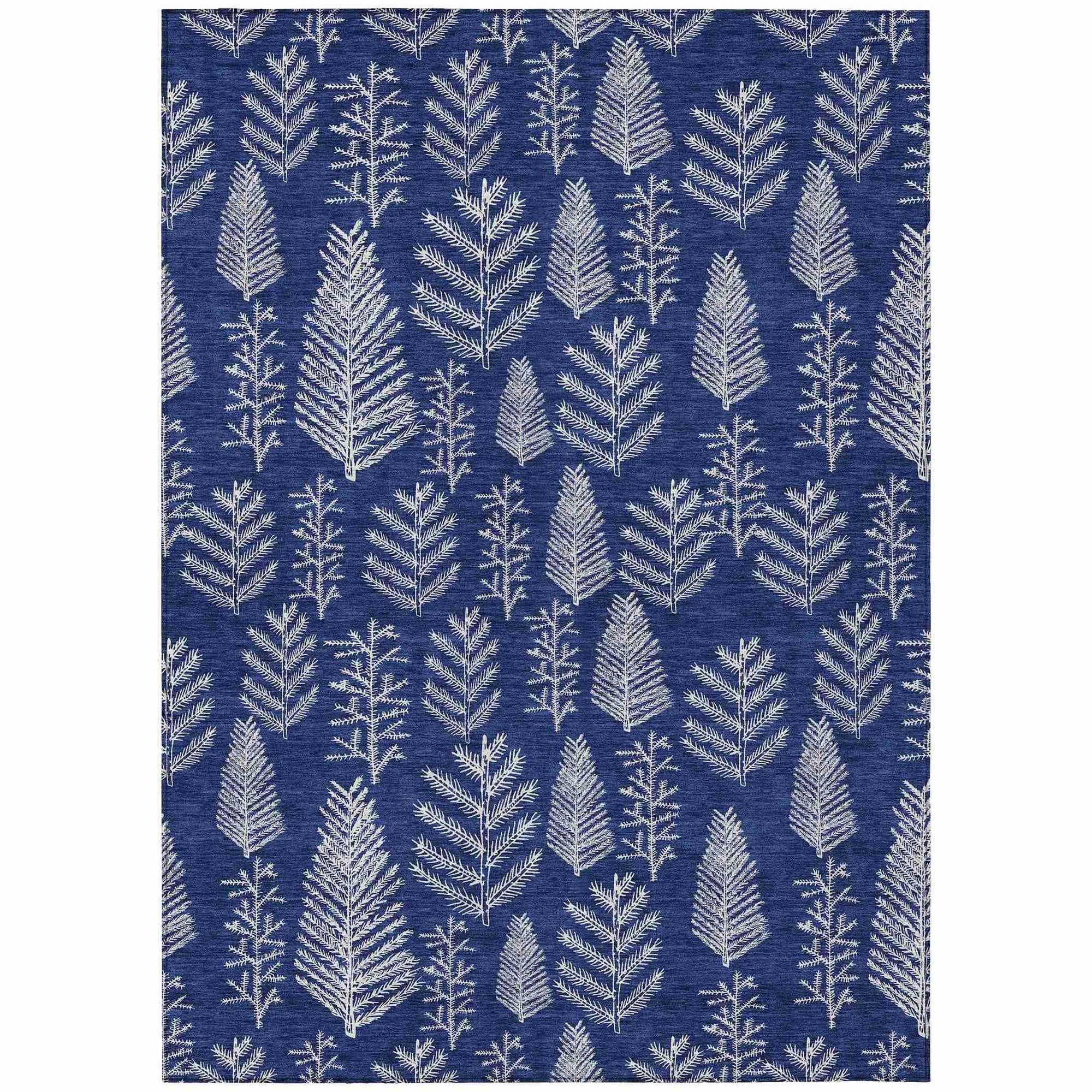 Addison Rugs Paelius Blue Washable Indoor-Outdoor Rug