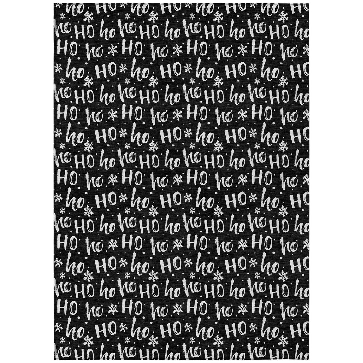 Addison Rugs Paelon Black Washable Indoor-Outdoor Rug
