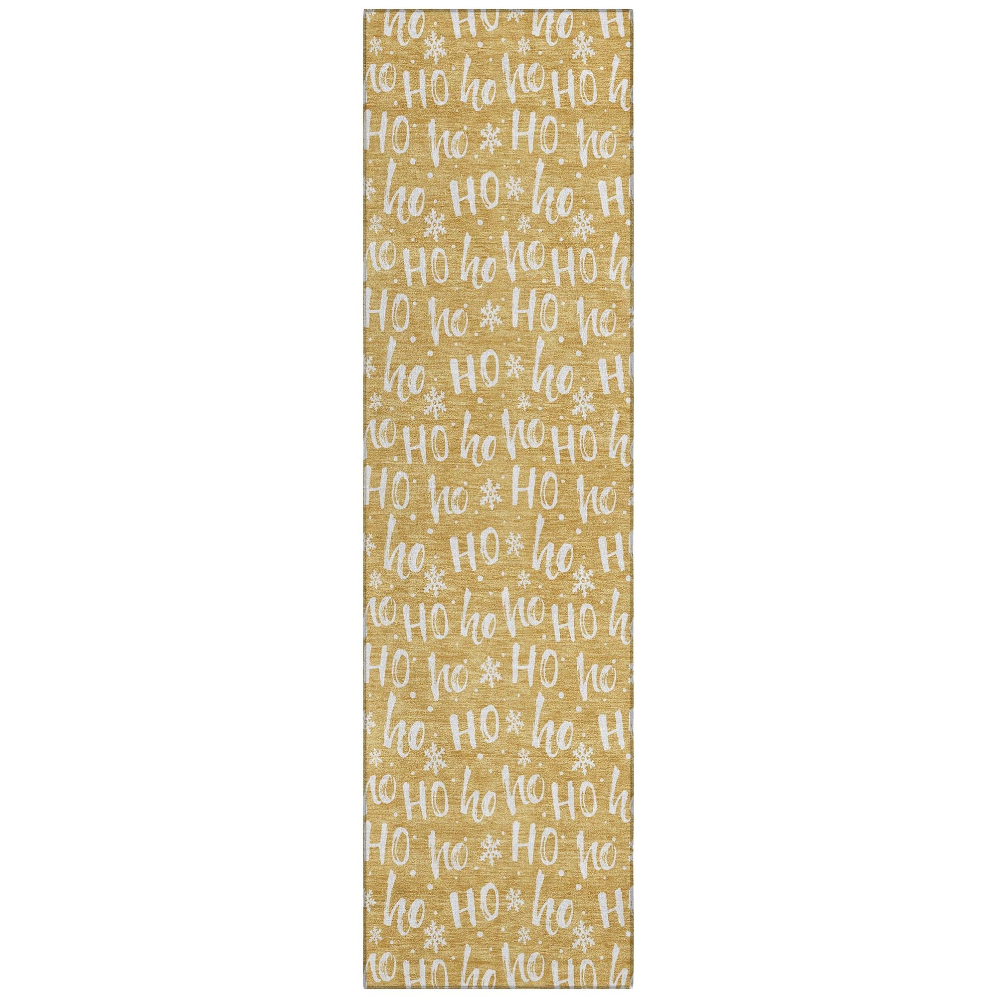 Addison Rugs Paelon Gold Washable Indoor-Outdoor Rug