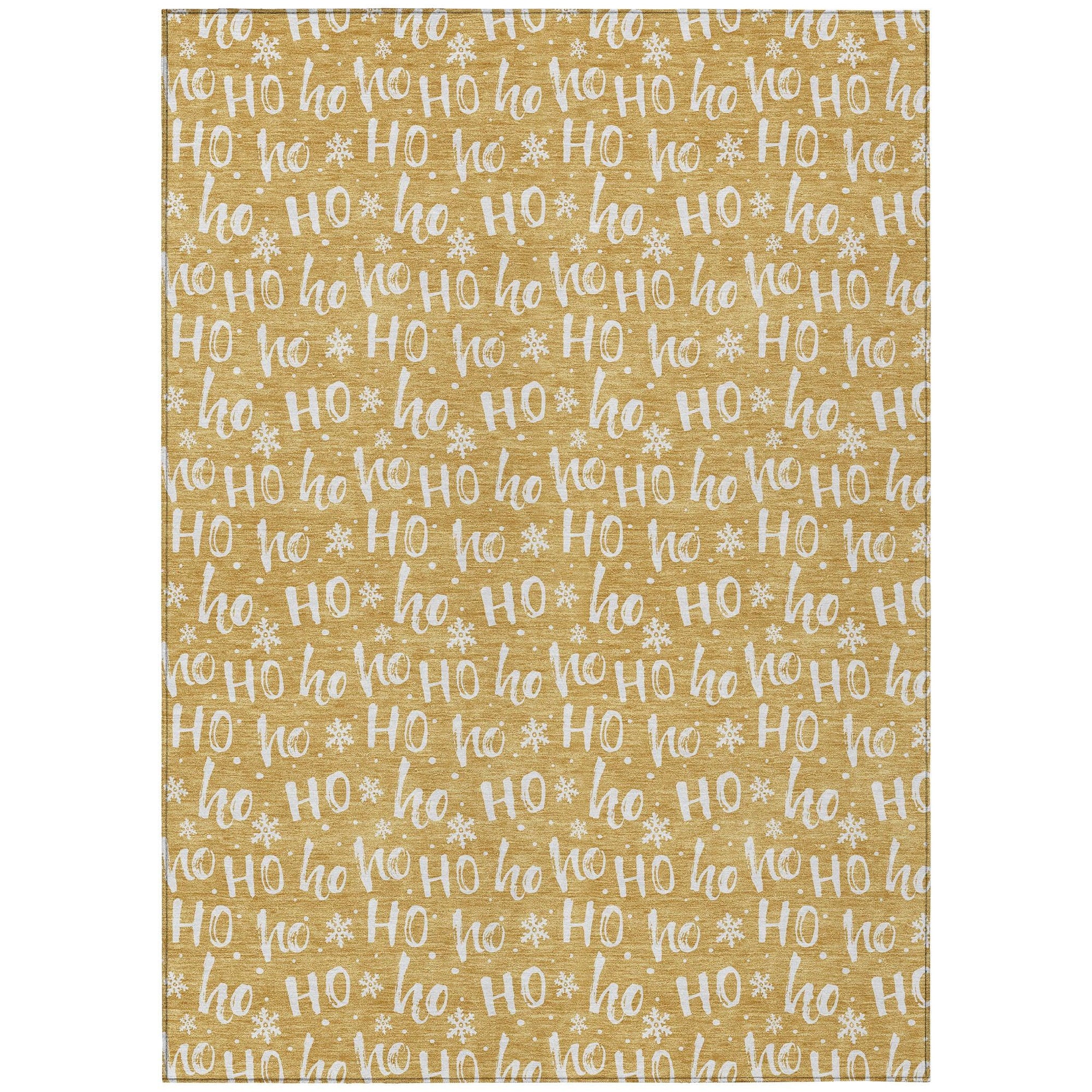 Addison Rugs Paelon Gold Washable Indoor-Outdoor Rug