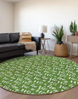 Addison Rugs Paelon Green Washable Indoor-Outdoor Rug