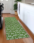 Addison Rugs Paelon Green Washable Indoor-Outdoor Rug