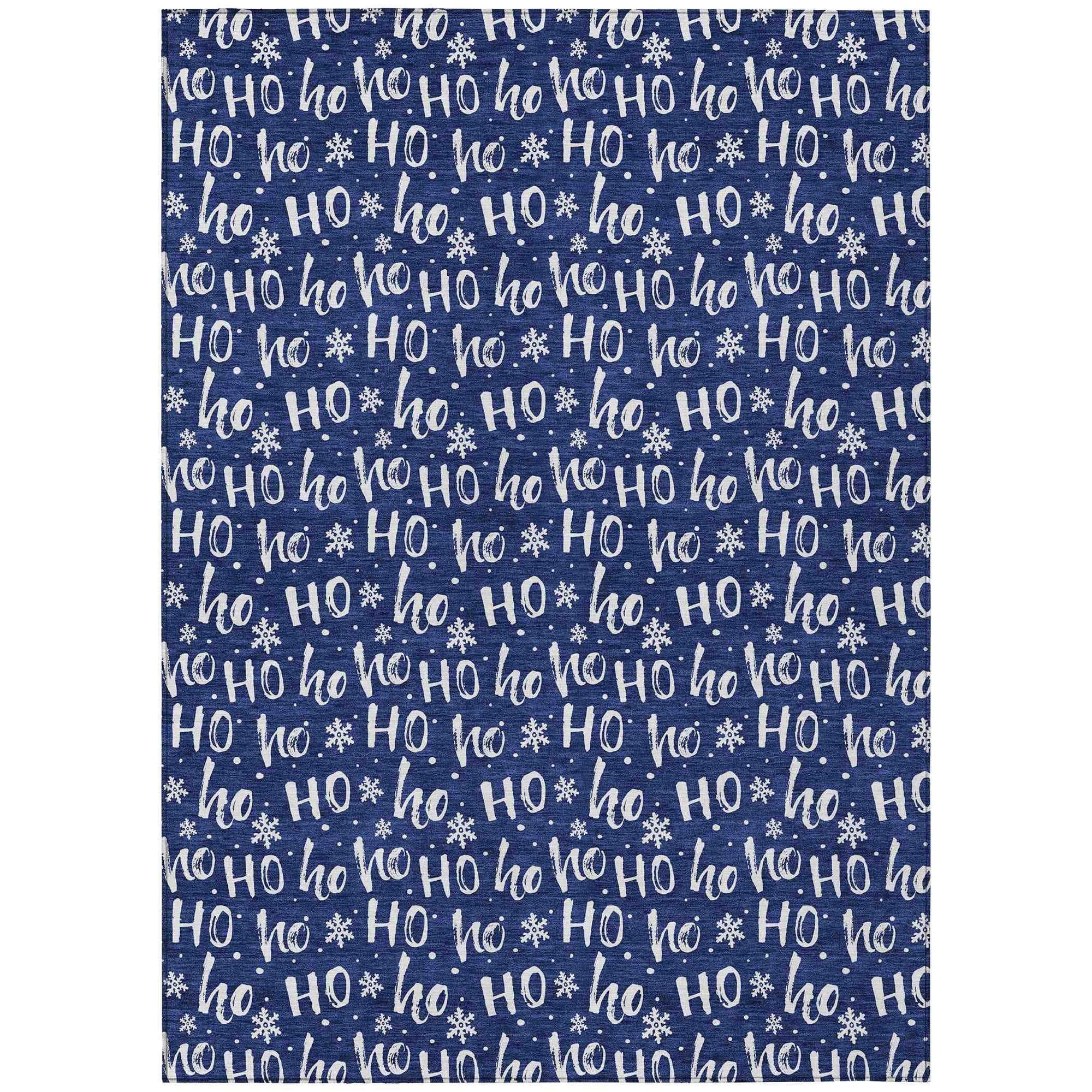 Addison Rugs Paelon Blue Washable Indoor-Outdoor Rug