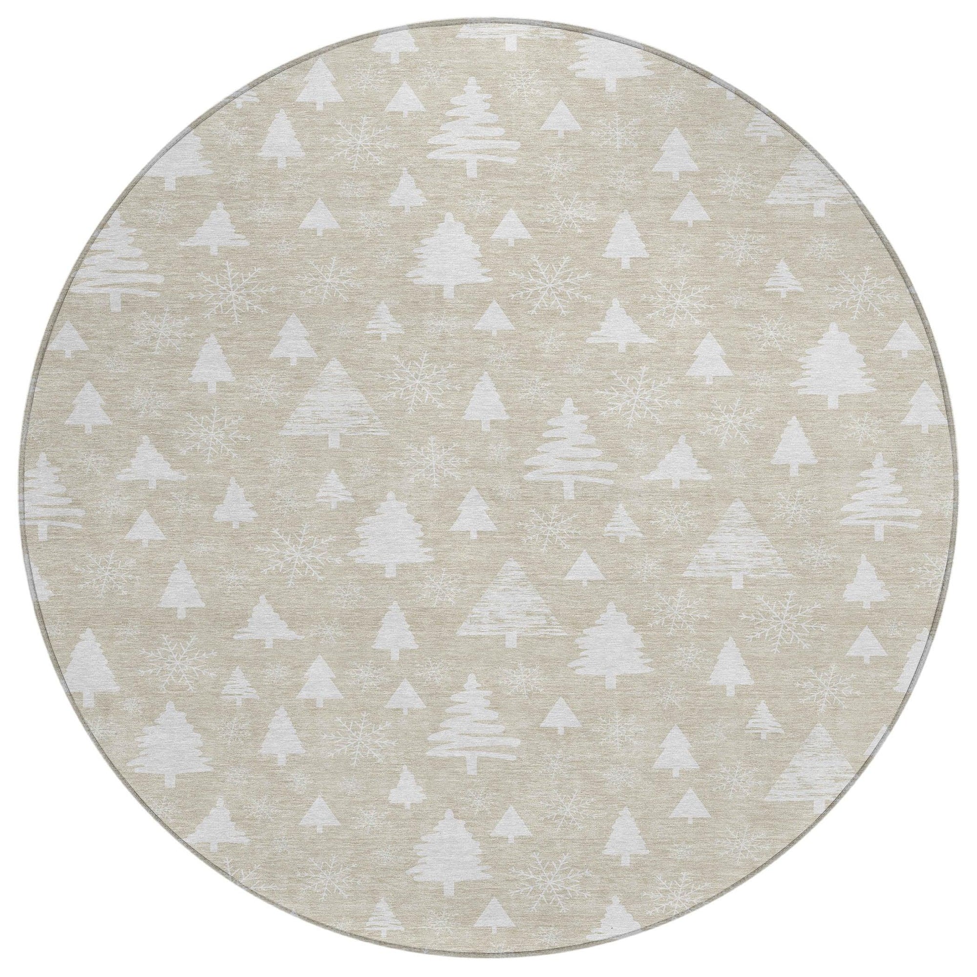 Addison Rugs Paelor Brown Washable Indoor-Outdoor Rug
