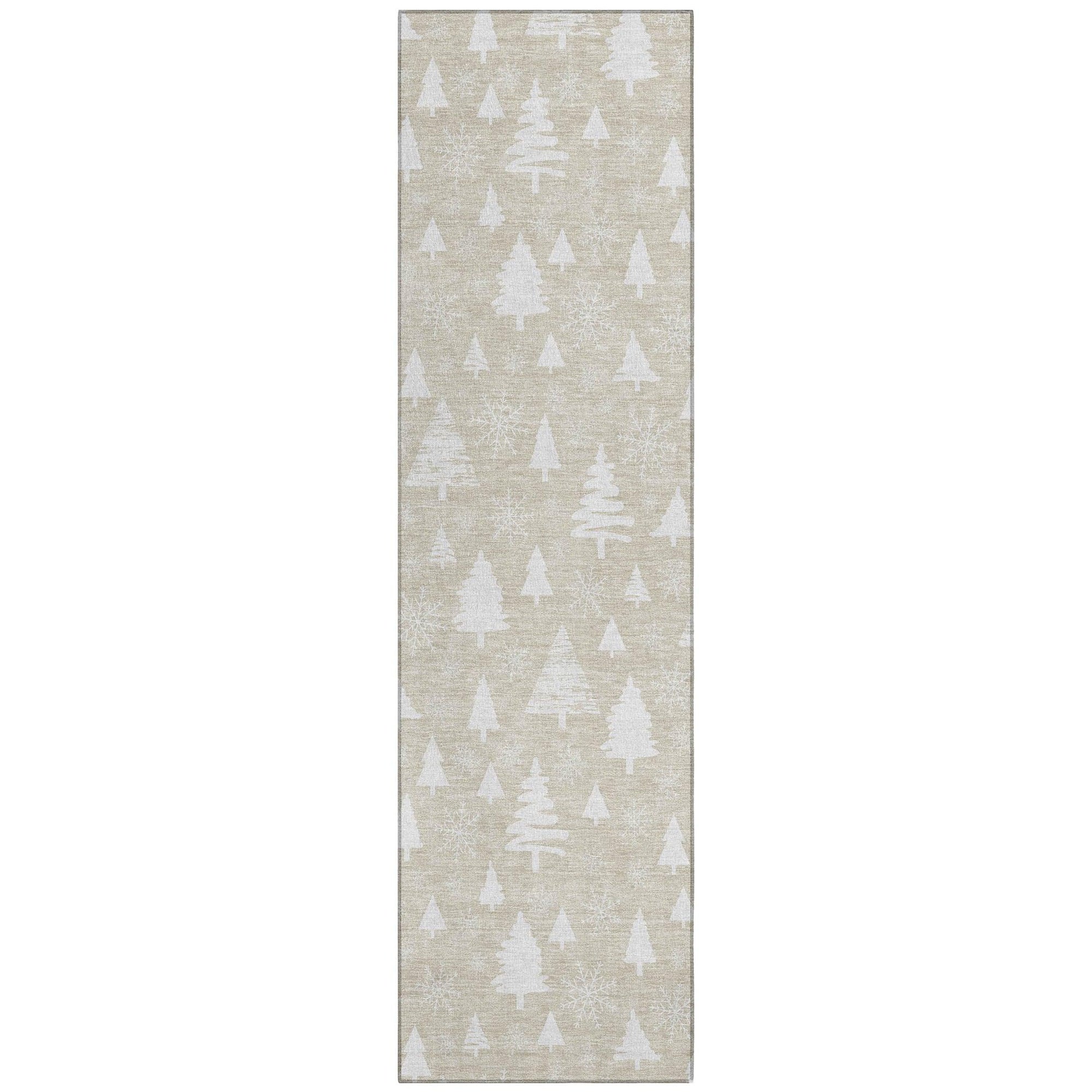 Addison Rugs Paelor Brown Washable Indoor-Outdoor Rug
