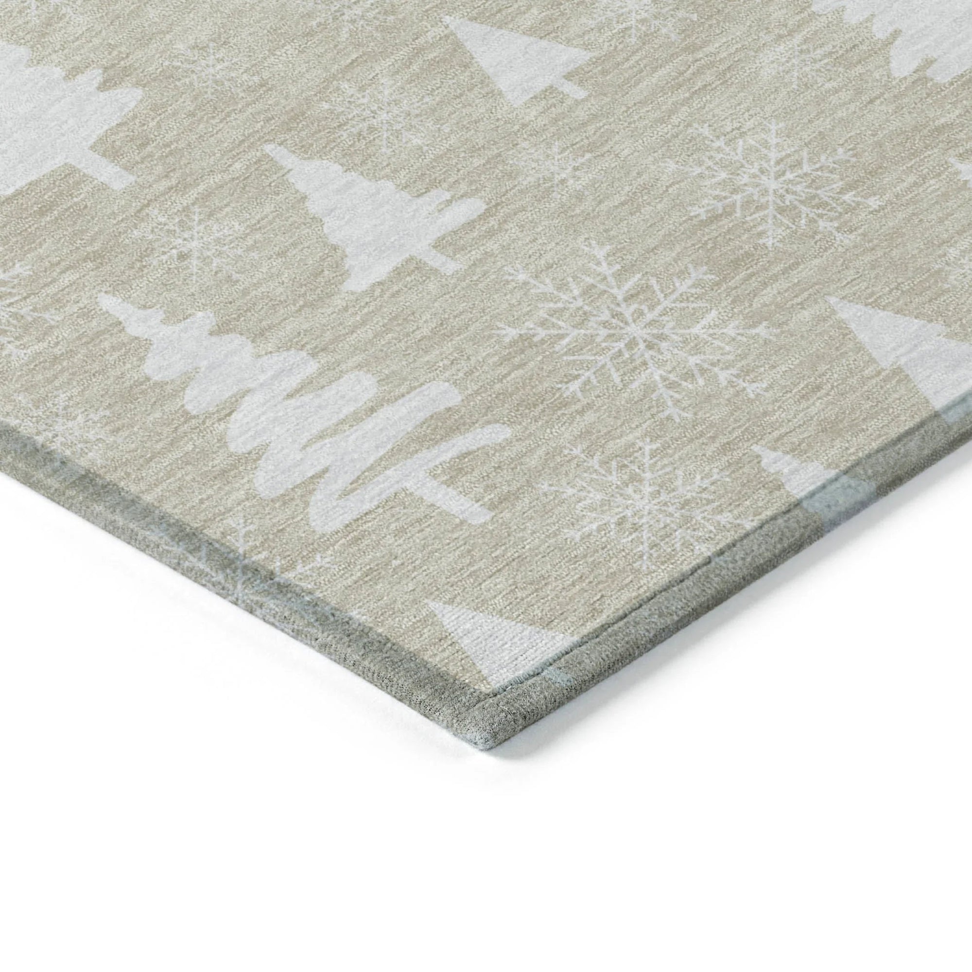 Addison Rugs Paelor Brown Washable Indoor-Outdoor Rug